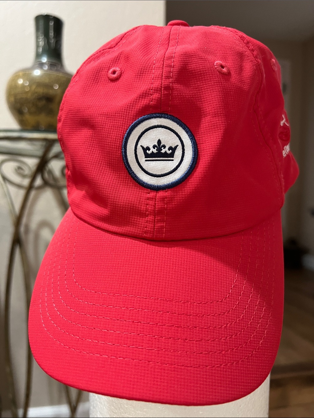 Like New Peter Millar Golfwear ⛳️ Red Crown Logo Baseball Cap